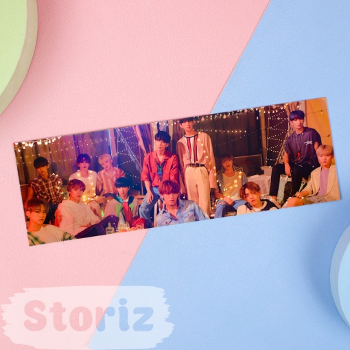 Закладка "K-POP" Seventeen 20х6,7см.