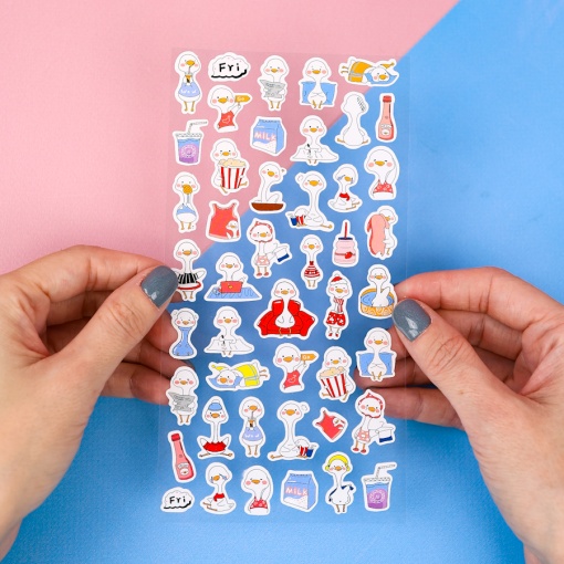 Набор наклеек "Happy Animals" Gosse, 1 лист