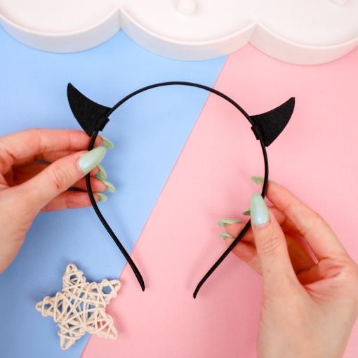 Ободок "Devil", черный