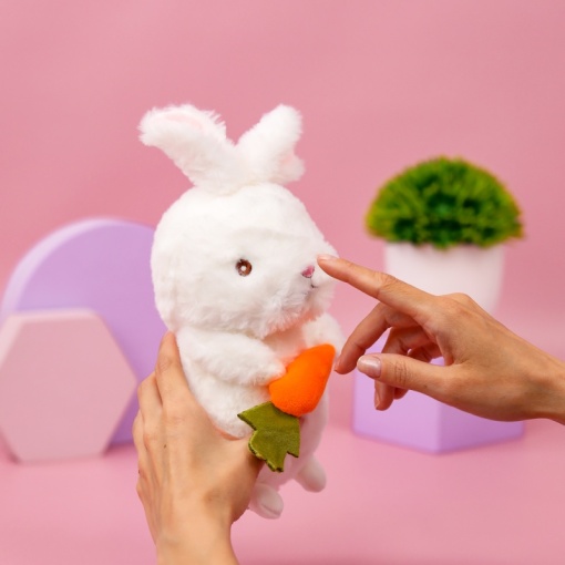 Мягкая игрушка "Bunny" белый, 25 см