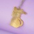 Кулон "Sailor Moon Cat" белый