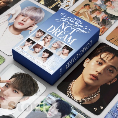Набор картонных карточек "K-pop" NCT Season's Greetings, 55шт.