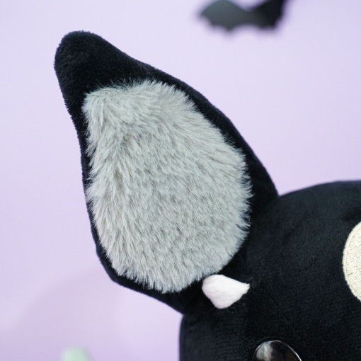 Мягкая игрушка "Bat" черный, 30см
