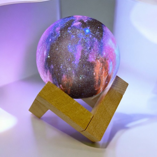 Ночник "Шар звездное небо" 8см оптом