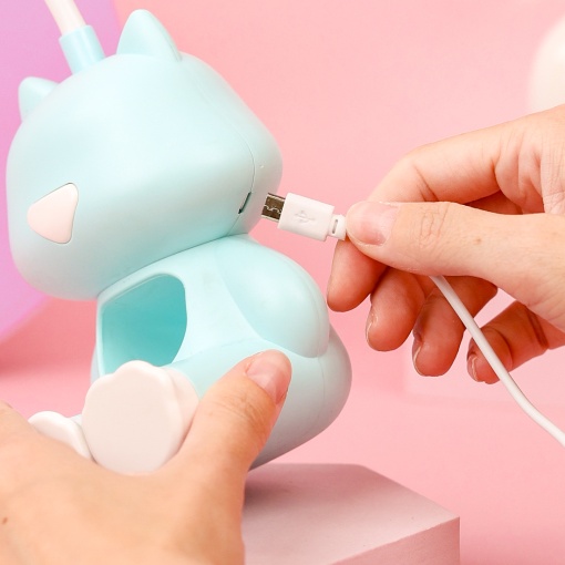 Светильник "Котенок" №6601, зеленый оптом