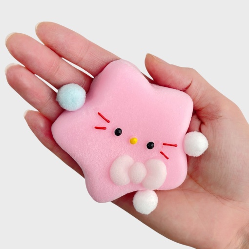 Антистресс "Кт Звезда" розовый