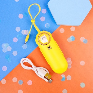 PowerBank "Cat" желтый, Type-C (2000 mAh)