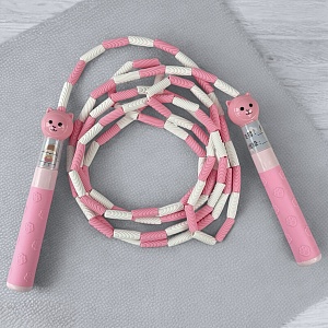 Скакалка "Котик" розовый