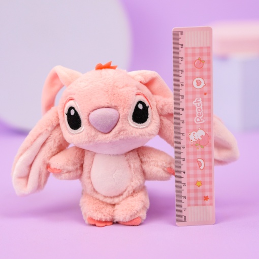 Мягкий брелок "Милый глазастик" розовый, 12см