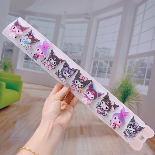 Набор заколок для волос "Kuro" разноцветный, 10шт