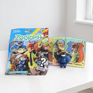 Брелок Surprise "Zoo town" +карточки. в ассортименте 1шт
