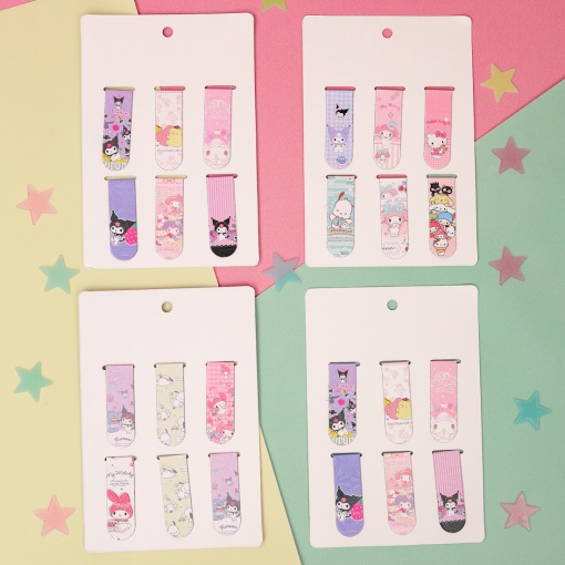 Набор закладок "Санре" 6шт. (в ассортименте)