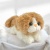 Мягкая игрушка "Lazy Cat" коричнево-белый, 25см