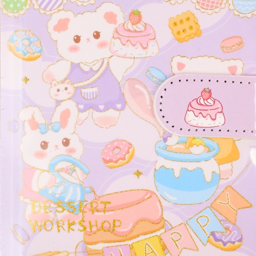 Блокнот "Dessert workshop" А6, в ассортименте 1шт.