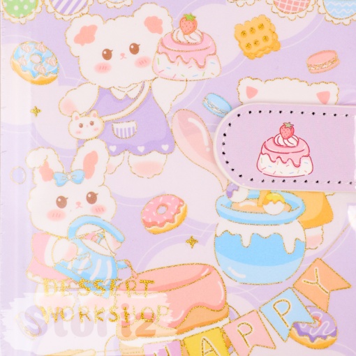Блокнот "Dessert workshop" А6, в ассортименте 1шт.