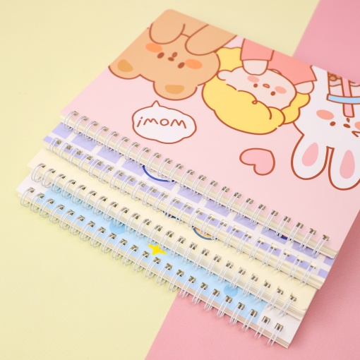 Блокнот "Bear&Bunny" A5, в ассортименте 1 шт. 