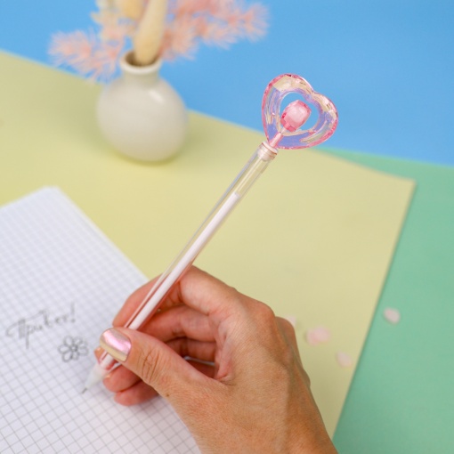 Ручка "Сердце", розовый