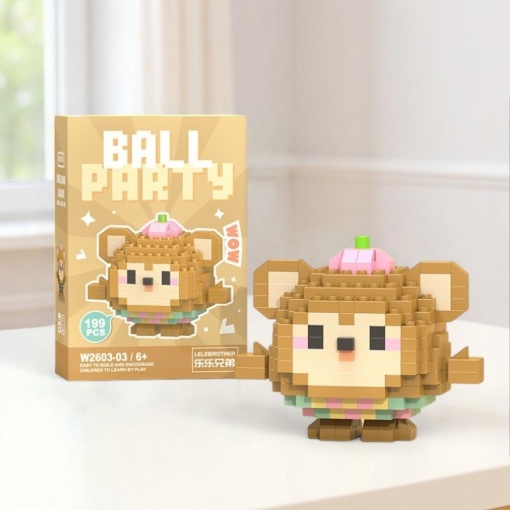 Конструктор "Ball Party" monkey №VV2603-03 (199 деталей)