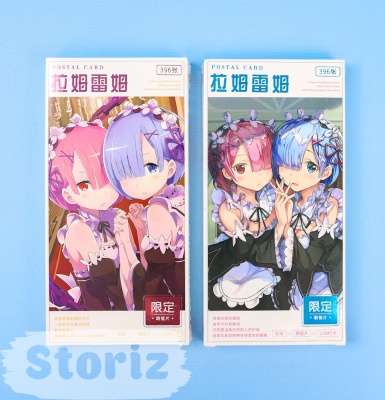 Набор почтовых открыток "Re:Zero" №2, в ассортименте 