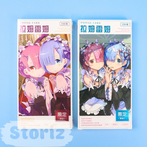 Набор почтовых открыток "Re:Zero" №2, в ассортименте 