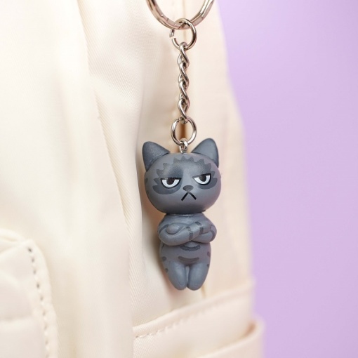 Брелок "Angry cat"