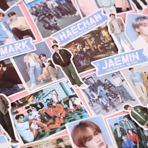 Наклейки для стикер бомбинга "K-Pop" Nct Dream (102 шт.)