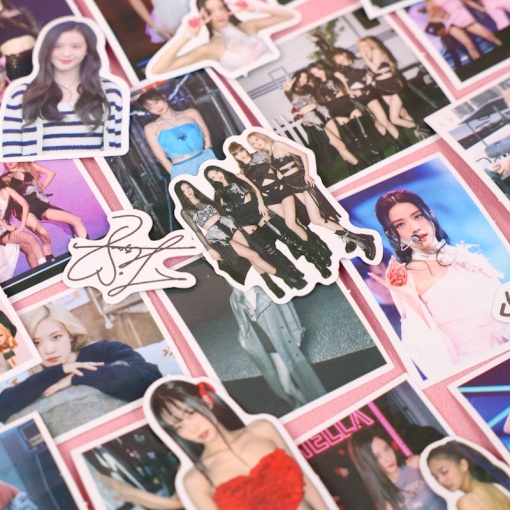 Наклейки для стикер бомбинга "K-POP" Blackpink (100 шт.)