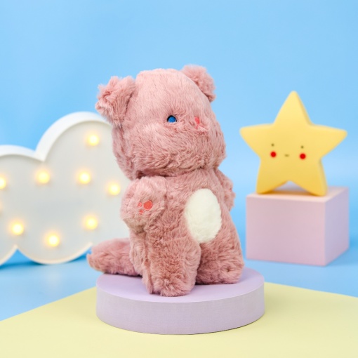 Мягкая игрушка "Котик Мяу-мяу" розовый, 23см