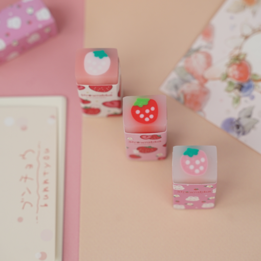 Стирательная резинка "Strawbbit"