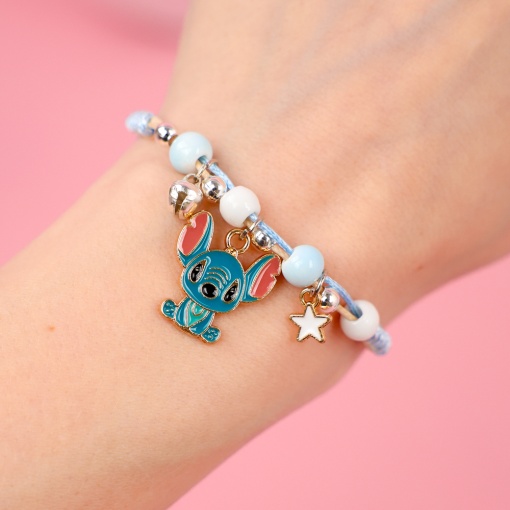 Браслет "Глазастик", голубой №534D 