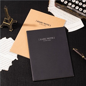 Блокнот "Basic Note" в ассортименте 1шт,  21х14,8см