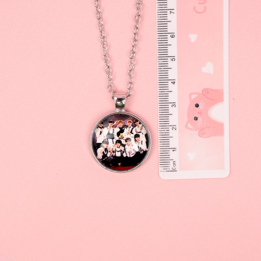Кулон на цепочке "K-POP" Stray Kids, круглый