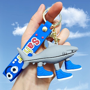 Брелок "Тралалеро Тралала" с рез. ремешком