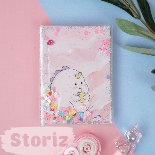 Блокнот с блестками "Cute animal" A7