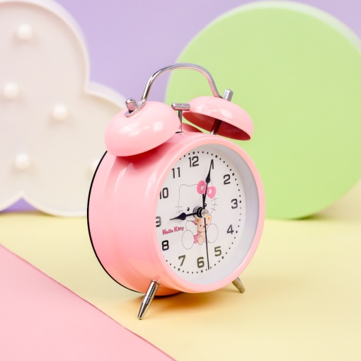 Часы "Будильник" Кт, розовый оптом