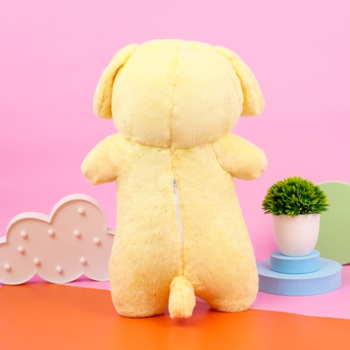 Мягкая игрушка "Собачка" желтый, 60 см