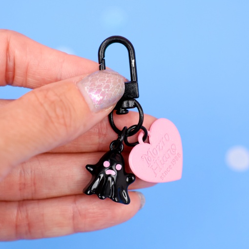 Брелок "Ghost" сердце, черный