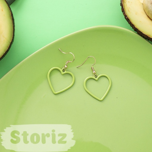 Серьги "Green Heart" 