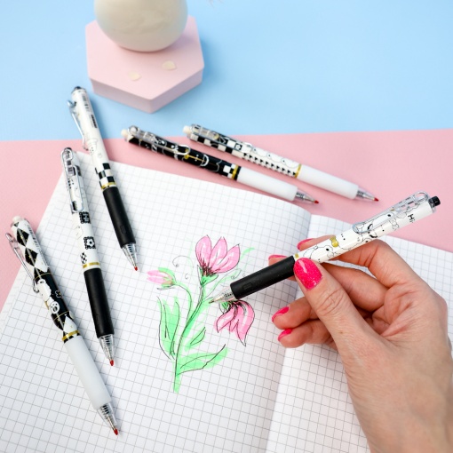 Ручка "Hi Bear" №0016, в ассортименте 1шт. (черный)