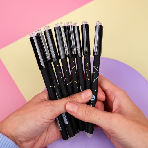 Набор ручек со стирашкой "Созвездие" №1364, 12 шт