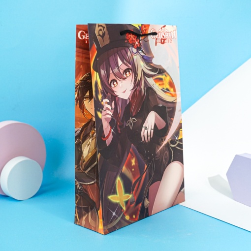 Подарочный пакет "Genshin Impact" №4, 41x27,5 см