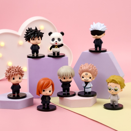 Фигурка "Магическая битва" 7 см, в ассортименте 1шт. оптом