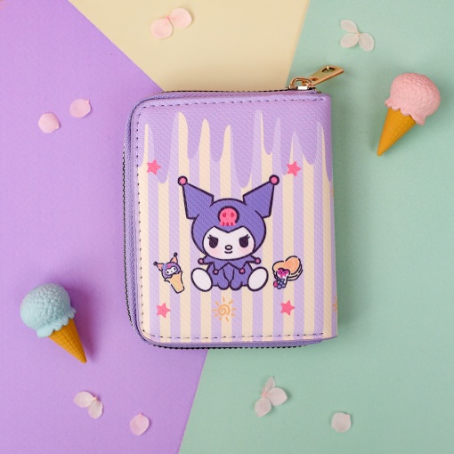 Кошелек "Куро" SLY-2106, фиолетовый