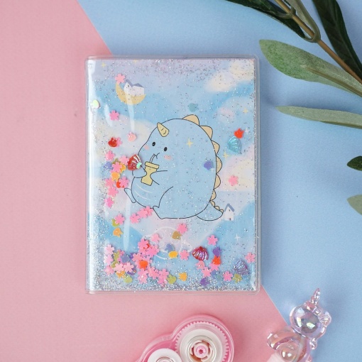 Блокнот с блестками "Cute animal" A7