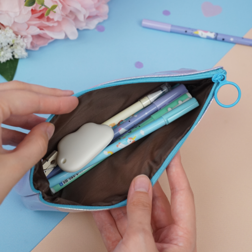 Пенал "Star travel" фиолетовый