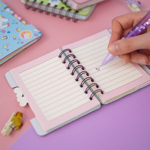 Блокнот на кольцах "Unicorn" B7