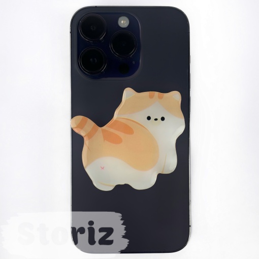 PopSocket "Котик" рыжий