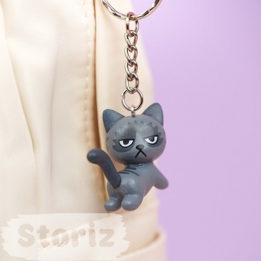 Брелок "Angry cat"