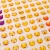Набор наклеек «Emoji your life» 12 листов