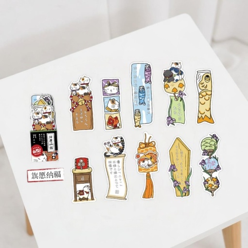 Набор закладок "Neko-san" храм